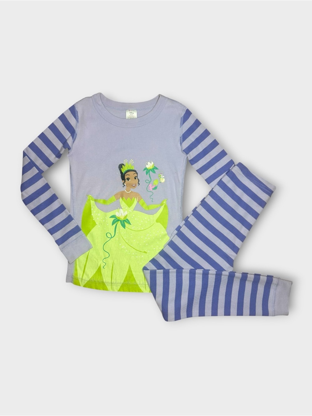 Hanna Andersson x Disney Princess Tiana Graphic Organic Pajama Set